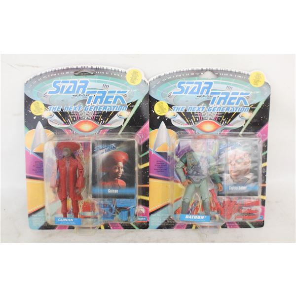 1993 STARTREK FIGURES UNOPENED