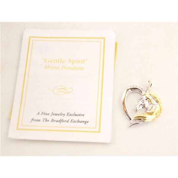 GENTLE SPIRIT HORSE PENDANT BRADFORD