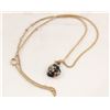 Image 1 : ITALY MURANO GLASS HEART NECKLACE