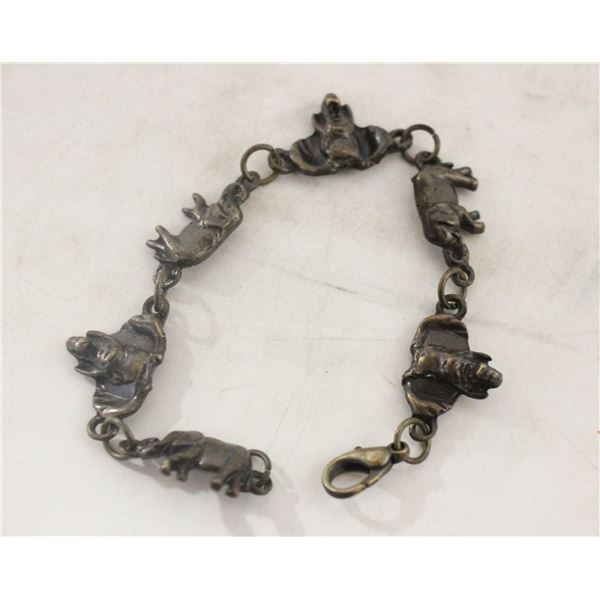 ESTATE ELEPHANT BRACELET IN BOX