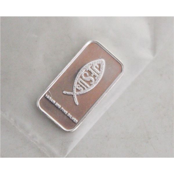 1 GRAM SILVER JESUS BAR
