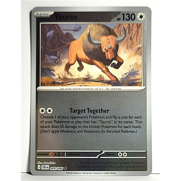 25)  TAUROS 69/86 REVERSE HOLO 2026