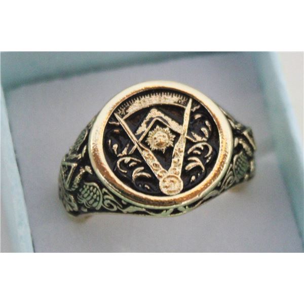 NEW FREEMASON RING SIZE 11