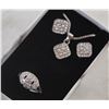 Image 1 : NEW JEWELRY DISPLAY W/ NECKLACE AND EARRING