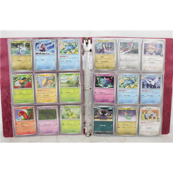 BINDER POKEMON CARDS