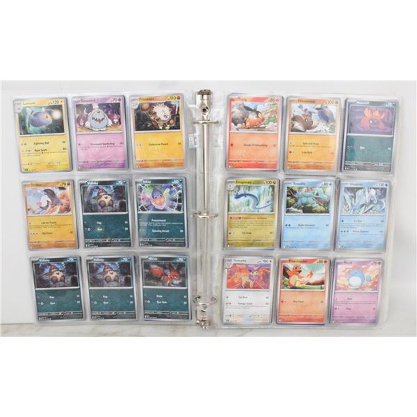 BINDER POKEMON CARDS