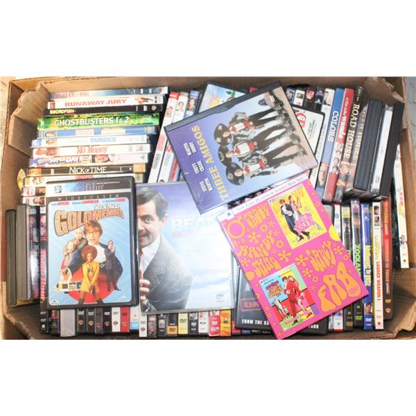 LOT OF 80 DVD MOVIES - MOSTLY COMEDY &