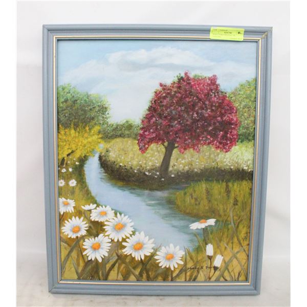 MARY FORD ORIGINAL OIL PAINTING