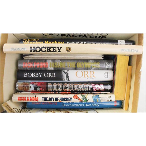 LOT OF SPORTS BOOKS