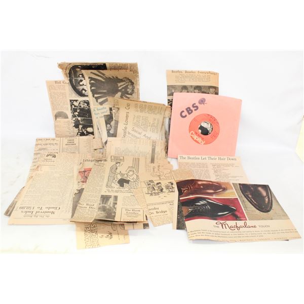 1950S BEATLES MEMOROBILIA ALL TOGETHER