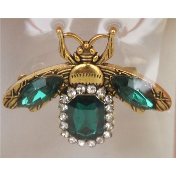 NEW VINTAGE INSPIRED BEE EMRALD GREEN