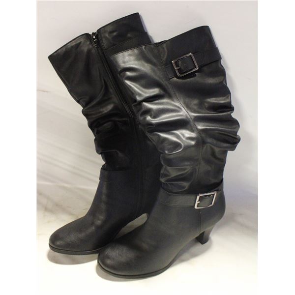 NEW WOMEN’S BLACK DRESS BOOTS SIZE 7