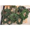 Image 4 : Bin of Christmas Wreaths, Garlands, etc.