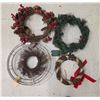 Image 3 : Bin of Christmas Wreaths, etc.