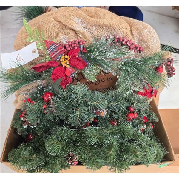 Box of Christmas Wreaths
