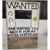 Image 1 : Western Themed “Wanted” Photo Prop Display