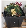 Image 1 : Bin of Christmas Décor
