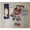 Image 2 : Box of Wooden Christmas Décor, etc.