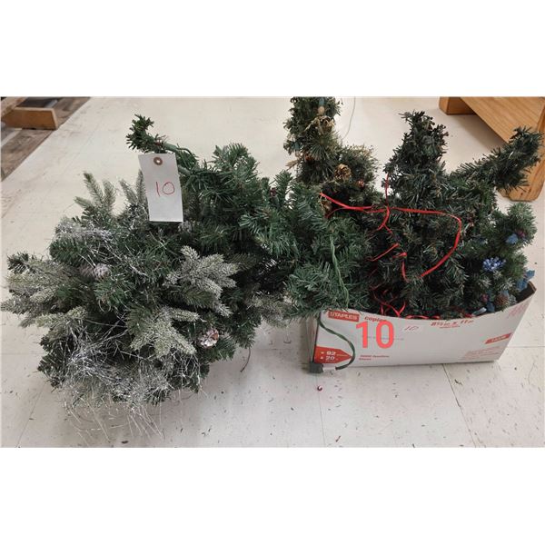 Christmas Wreaths, Garlands, etc.