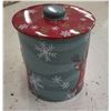 Image 4 : (3) Christmas Trees w/ Lights, Working, Large Qty Battery Tealights, etc.
