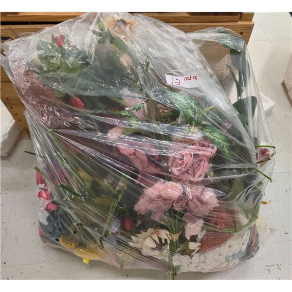 Large Bag of Artificial Flowers