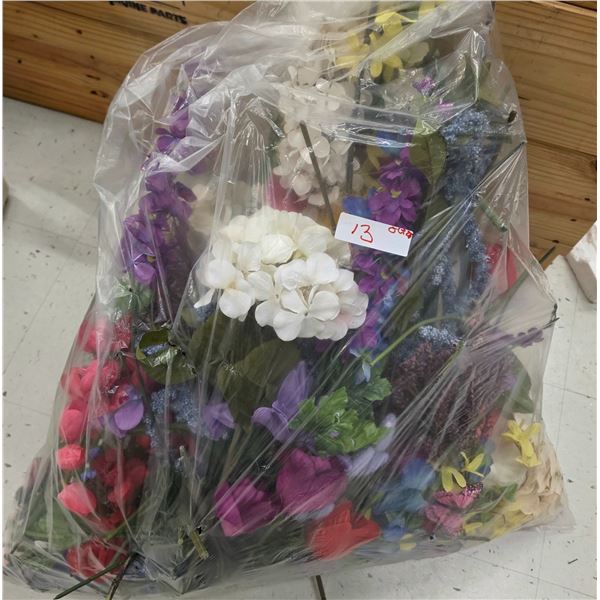Large Bag of Artificial Flowers