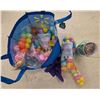 Image 4 : Lot of Plastic Easter Eggs, Clear Balls, Styrofoam, etc.