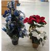 Image 3 : Lot of Christmas Poinsettias etc.
