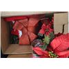 Image 2 : Large Lot of Christmas Flowers, etc.