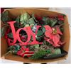 Image 3 : Large Lot of Christmas Flowers, etc.