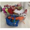 Image 1 : Large Lot of Decorative Christmas Mesh Rolls etc.