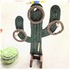 Image 2 : Misc. Lot – Cactus Ring Game, Large Display, Toy Animals, etc.
