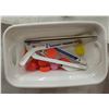 Image 4 : Misc. Fun Lot - Large Balls, Bowling Game, Pool Noodles, Hockey Sticks, etc.