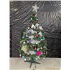 Image 2 : 6’ Decorated Christmas Tree w/ Lights – Working
