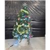 Image 1 : 6’ Decorated Christmas Tree w/ Lights – Working