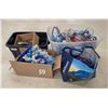 Image 1 : Assorted “Blue” Christmas Lot – Balls, Ribbon, Snowflakes, etc.