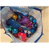 Image 2 : Assorted “Blue” Christmas Lot – Balls, Ribbon, Snowflakes, etc.