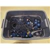 Image 7 : Assorted “Blue” Christmas Lot – Balls, Ribbon, Snowflakes, etc.