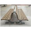 Image 2 : Double Wood Bench