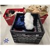 Image 1 : Christmas Stockings, Tree Skirt, Present Labels, etc.