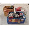 Image 1 : Lot of Christmas and Halloween Ribbon, Christmas Décor, etc.