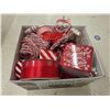 Image 4 : Lot of Christmas and Halloween Ribbon, Christmas Décor, etc.