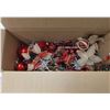 Image 4 : Lot of Christmas Bows, Décor, Stockings, etc.