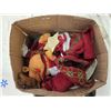 Image 2 : Lot of Christmas Ribbon, Bows, Tree Skirt, etc.