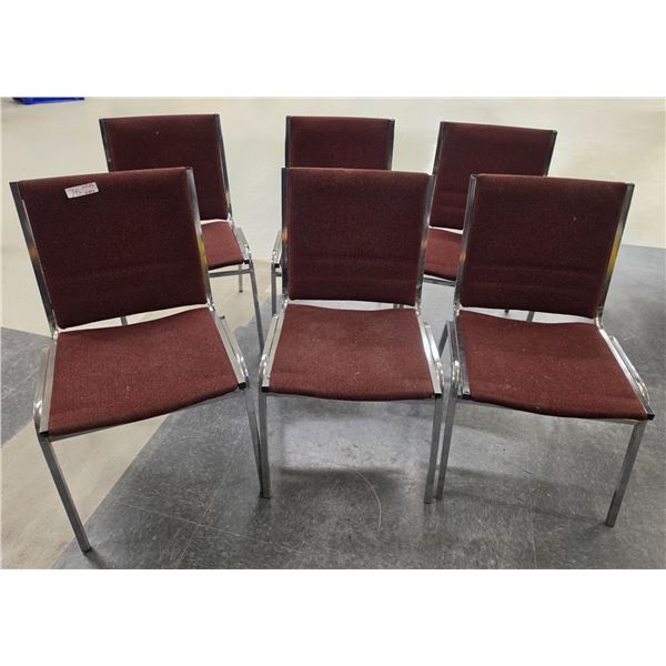 (6) Stacking Chairs