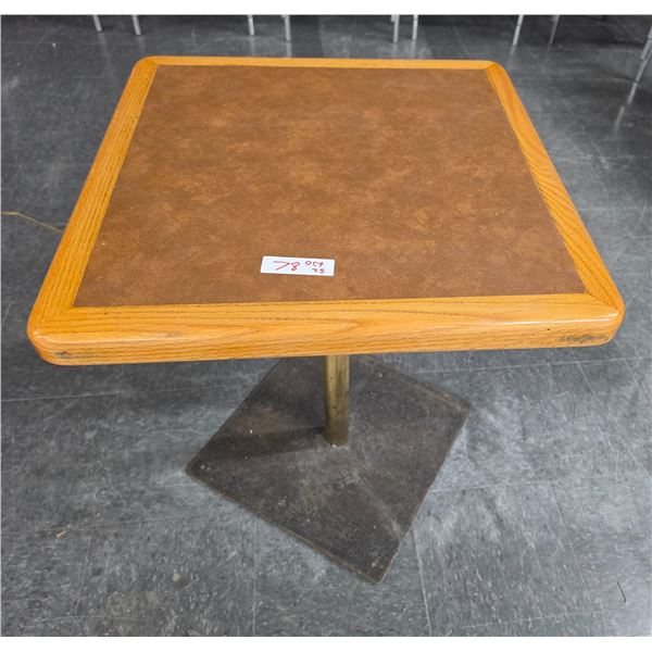 Square Table - 24”x 24”x 27”H