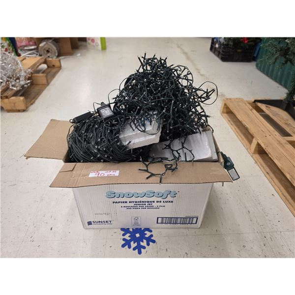 Lot of Assorted Christmas Lights - Working