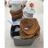 Image 1 : Misc. Lot - Coir Liners, Plastic Flowerpots, etc.