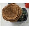 Image 4 : Misc. Lot - Coir Liners, Plastic Flowerpots, etc.