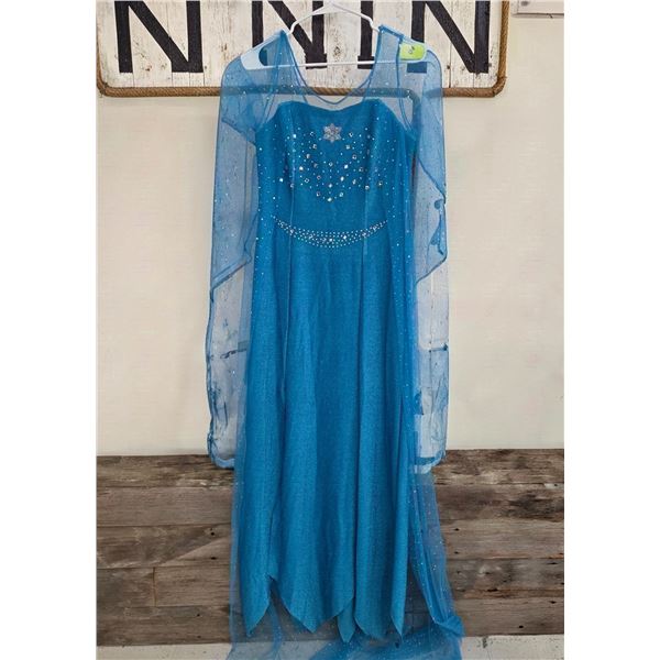 Princess Elsa Dress – Adult Size XL